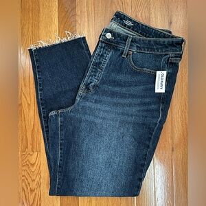 Old Navy High Waisted OG Straight Ankle Jeans